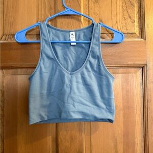 blue and white 2 pack of tank tops